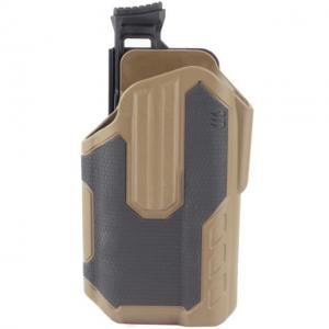 BlackHawk Omnivore Holster, Black/Tan, Surefire, X300A, Left Hand, 419001BCL