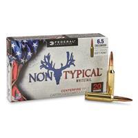 Federal Non Typical Whitetail, 6.5 Creedmoor, SP, 140 Grain, 20 Rounds 604544627343
