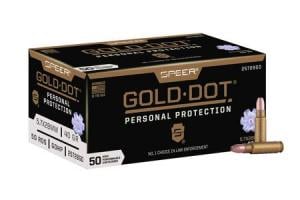 SPEER AMMUNITION 5.7x28mm 40 gr Gold Dot Hollow Point Personal Protection 50/Box 25728GD