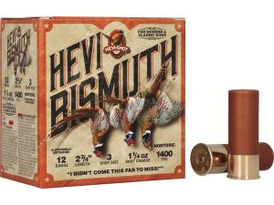 Hevi-Shot Bismuth Upland Ammunition 12 Gauge 2-3/4 1-1/4 oz Non-Toxic Shot - 969322" 604544686630