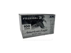 Federal American Eagle XM193 5.56x45mm 55 Grain Full Metal Jacket 100rds Per Box (XM193FCBL) - FREE SHIPPING on orders over $125 604544686975