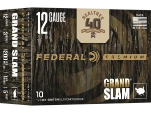 Federal Premium Grand Slam Realtree 40th Anniversary Edition 12 Gauge Ammo 3" #5 Lead Shot 1-3/4 oz Box of 10 