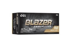 CCI Blazer Brass .44 Magnum Ammo 240gr FMJ 50 Rounds 