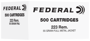 Federal FC223F500 223 55GR FMJ 500R