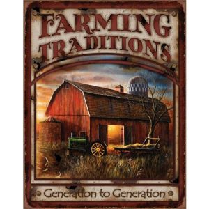 Tin Sign 1755 Tin Sign Farming Traditions