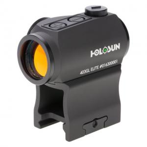 Holosun Elite 2 MOA Compact Green LED Dot Sight, Black, HE403GL-GR Elite 605930624816