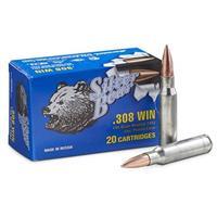 Silver Bear, .308 Winchester, FMJ, 145 Grain, 20 Rounds A308FMJN