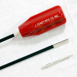 J. Dewey .27 cal. & up 40in. Copper Eliminator rod, Red/Black/Silver, 30CA40 608060000390