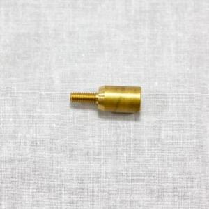 J. Dewey 22M Adapter, Brass, 22M 