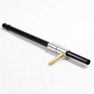 J. Dewey ABS-4S Adjustable Rod Guide-13in., Black/Silver, ABS-4S ABS4S