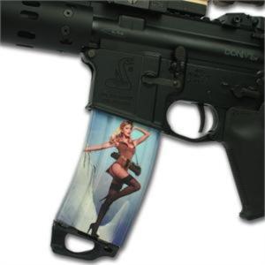 US Night Vision Mag Wraps AR Rifle 30-Shot Magazine Hot Shots Calendar 2013, Sam March 021004