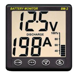 Clipper BM-2 Battery Monitor w/Shunt - 200Amp, BM-2