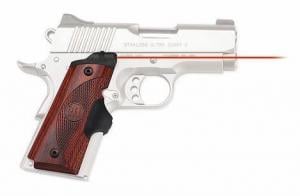 Crimson Trace Master Series Rosewood Laser Grip - 1911 Officers/Defender/Compact LG902