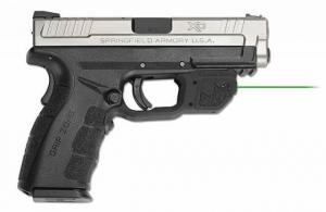 Crimson Trace Green Laser for Springfield Armory XD MOD.2, Black LG-496G LG496G