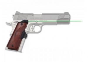 Crimson Trace Master Series Lasergrip w/ Green Laser for 1911 Full-Size, Rosewood, LG-901G 610242007806