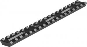 Lion Gears Tactical 17-Slot Picatinny Rail Mount, 7in Long, Black, Long, BM17S