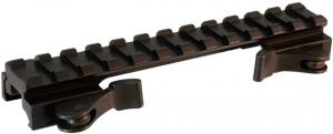 Lion Gears Tactical Picatinny 0.5 12-Slot Quick Release Riser Mount, 5in Long, Black, Low, BM1205QR