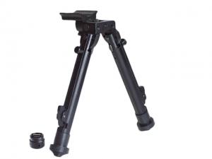 Lion Gears Scout-Pod 7in-9in Tactical Button-Lock 3-Position Folding Bi-pods, with Sling Stud Mounting Deck, LG-SP-3D06SL