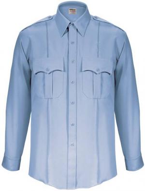 Elbeco TexTrop 2 L/S Shirt | French Blue | 15/33 | Polyester | LAPoliceGear.com