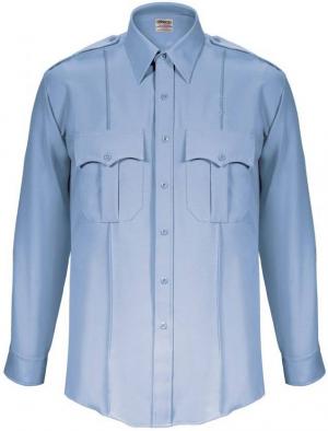 Elbeco TexTrop 2 L/S Shirt | French Blue | 16/33 | Polyester | LAPoliceGear.com