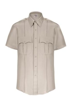 Elbeco Textrop2 Short Sleeve Shirt- Men's, Silver Tan - 3312N-16