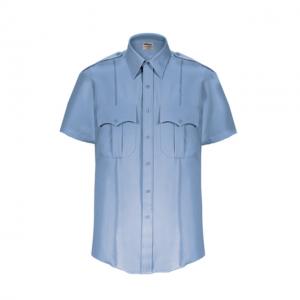 Elbeco TexTrop2 Short Sleeve Shirt - Mens, 14.5 in, Blue, 3313N-14.5