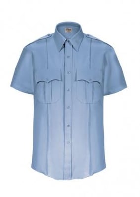Elbeco Textrop2 Short Sleeve Shirt- Men's, Blue - 3313N-16