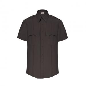 Elbeco TexTrop2 Short Sleeve Shirt - Mens, 17 in, Black, 3320N-17