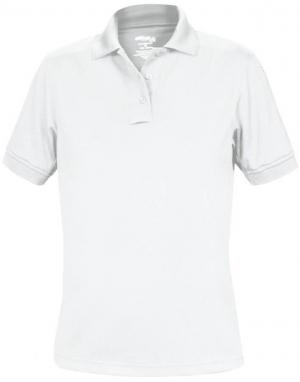 Elbeco UFX Tactical Women's Polo S/S Shirt | White | 2X-Large | Polyester | LAPoliceGear.com UFX-WOMEN-POLO_091
