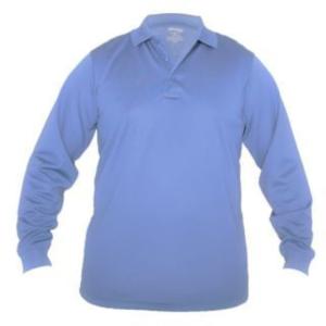 Elbeco Long Sleeve UFX Tactical Polo Shirt - Mens, Light Blue, 3 XL, K5143-3XL K51433XL