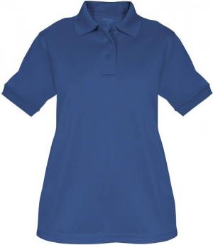 Elbeco UFX Tactical Women's Polo S/S Shirt | Blue | X-Large | Polyester | LAPoliceGear.com UFX-WOMEN-POLO_061