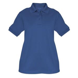 Elbeco Women's Short Sleeve Ladies Cut Ufx Tactical Polo Shirt, Royal Blue - K5162LC-3XL K5162LC3XL