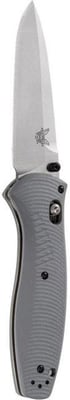 Benchmade Osborne,Barrage Dr Pt,Axs,Asst, Plain Edge Satin Blade, Drop-point Knife 580-2