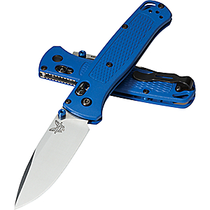 Benchmade Bugout Drop-point Folding Knife Blue 535 535