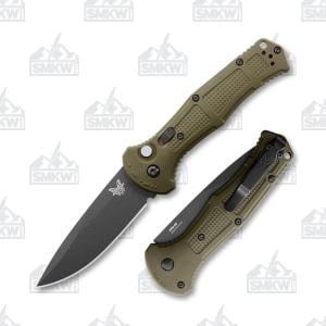 Benchmade Claymore Auto Drop Point Ranger Green 9070BK-1