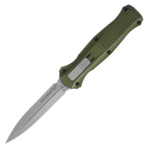 Benchmade Infidel Out-the-Front Automatic Knife (Limited Edition Woodland Green) 610953211493