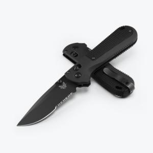 Benchmade Redoubt 3.55 inch Folding Knife - Black 430SBK-02