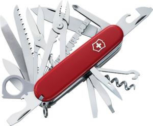 Victorinox SwissChamp Swiss Army Pocket Knife, Red 53501