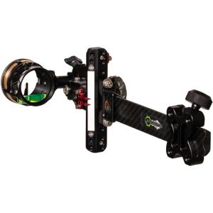 AXCEL Landslyde Carbon Pro Slider Bow Sight with Ranger Double Pin - 31mm ALND-CR19-3BK