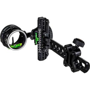 Axcel Driver Plus Slider Sight w/AVX-41 Scope Stealth BH .019 Green Fiber Single Pin Right Hand 1502901 