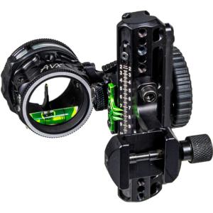 Axcel Driver Plus Slider Sight w/AVX-31 Scope Stealth BH Picatinny .019 Green 1 Pin Right Hand 1502916 
