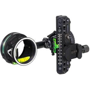 Axcel Driver Plus Slider Sight CK w/AVX-41 Scope Midnight Cerakote .019 Single Pin Green Picatinny 