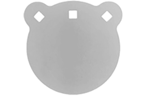 Bash Target Supply Bash Target Ar550 Gong Target Round 6''-1/2'' Thick 