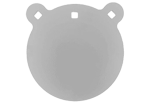 Bash Target Supply Bash Target Ar550 Gong Target Round 8''-1/2'' Thick 