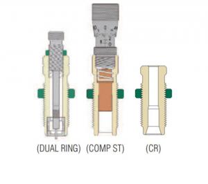 Redding Reloading Dual Ring TIC Comp Pro Series Die Set - 40 Smith & Wesson, 06272