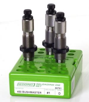 Redding Reloading Three Die Set - 450 Bushmaster, 80781 611760807817