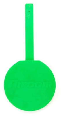 Throom Targets Hangtuff 6in Round Self-Healing Target, Green, 11049-0101