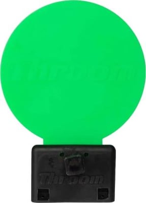 Throom Targets KnockDown 6in Round Reactive Target Starter Kit, Green, 11069-0112