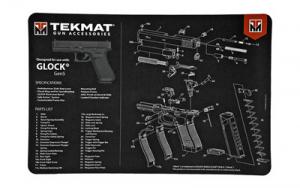 TEKMAT PISTOL MAT FOR GLOCK G5 R17-GLOCK-G5
