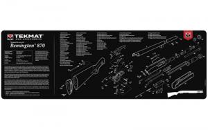 TekMat TEKMAT ARMORERS BENCH MAT 12"X36" REMINGTON 870 36-REM870
